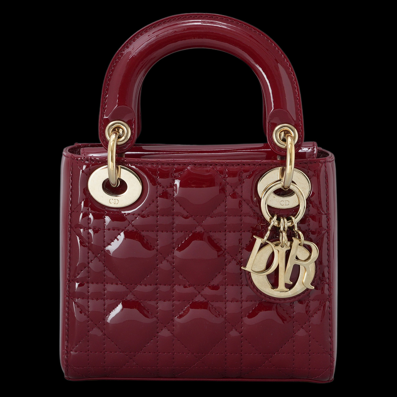 CHRISTIAN DIOR(USED)크리스찬디올 레이디 디올 미니 페이던트